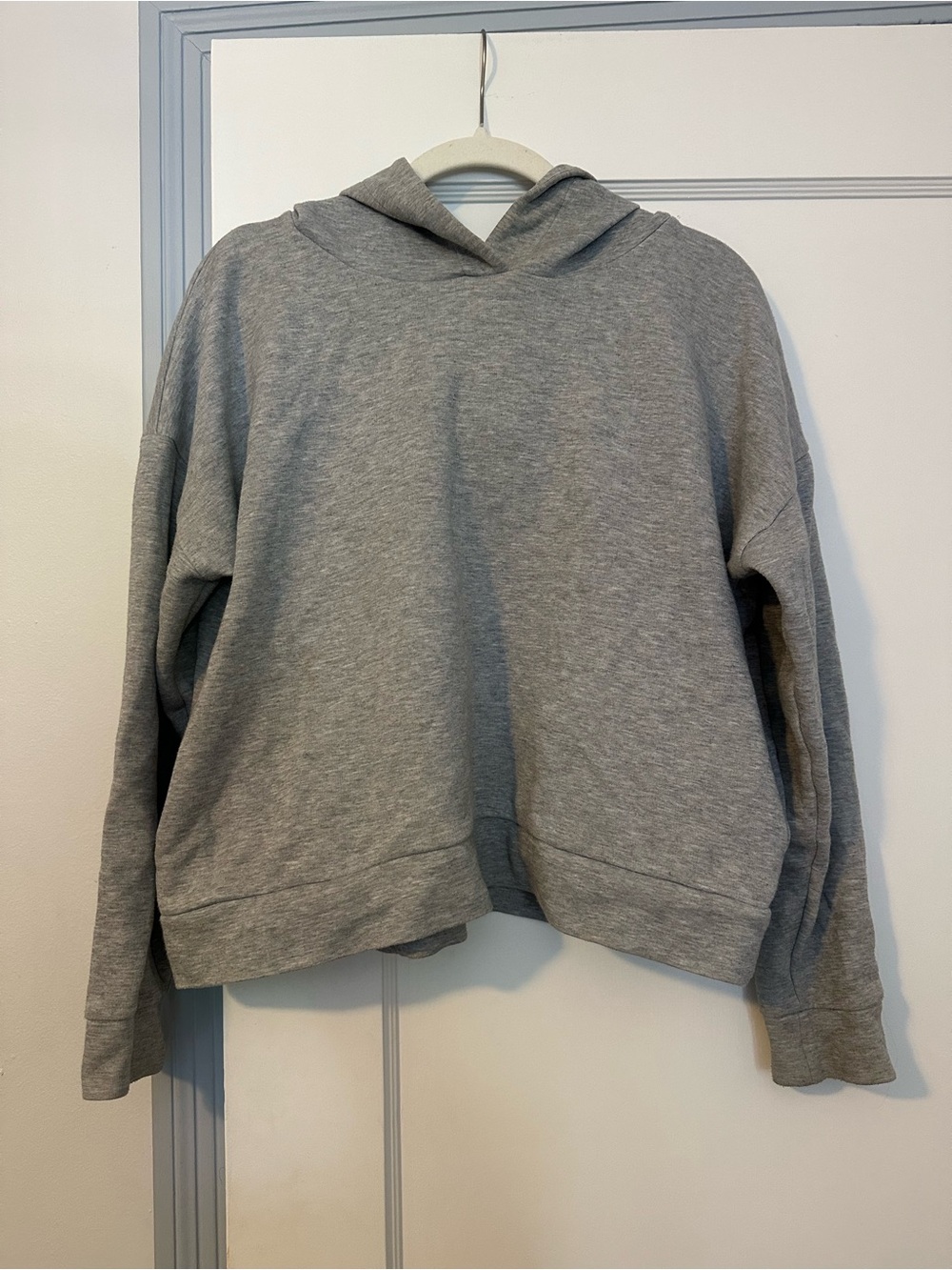 Lole Women's Heather Gray Crewneck Hoodie